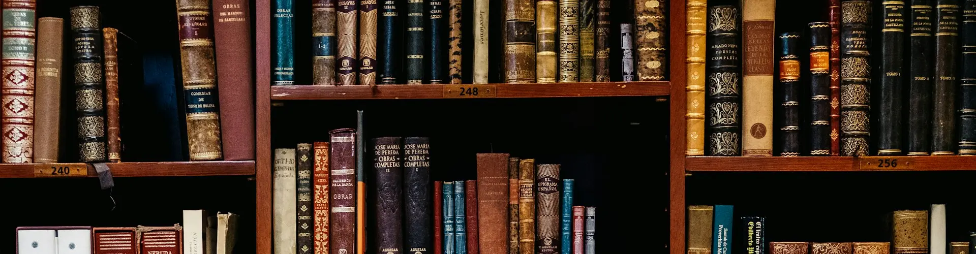 assorted-title of books piled in the shelves
